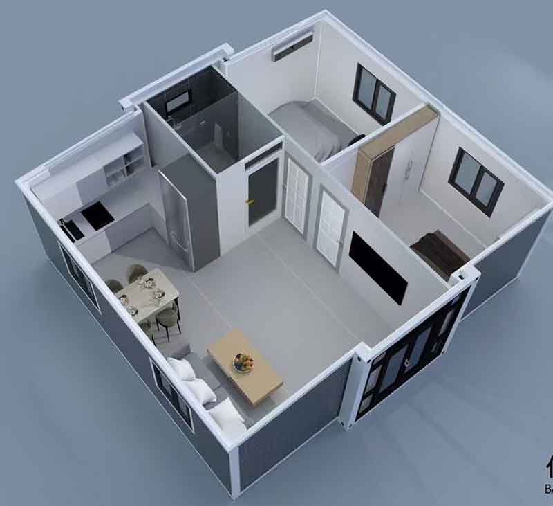 Expandable Container House